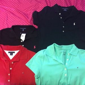 Ralph Lauren & Tommy Hilfiger women’s Polo